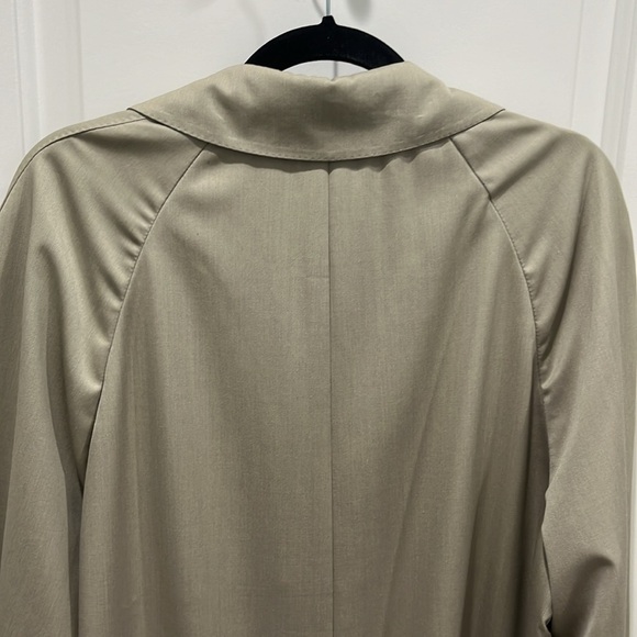 Neiman Marcus Hickey Freeman Collection Trench Coat Sz M - Picture 6 of 9